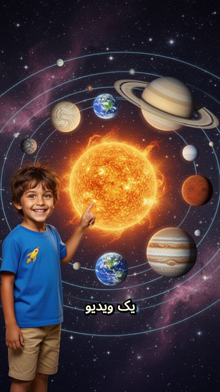 منظومه شمسی و گردش سیارات
