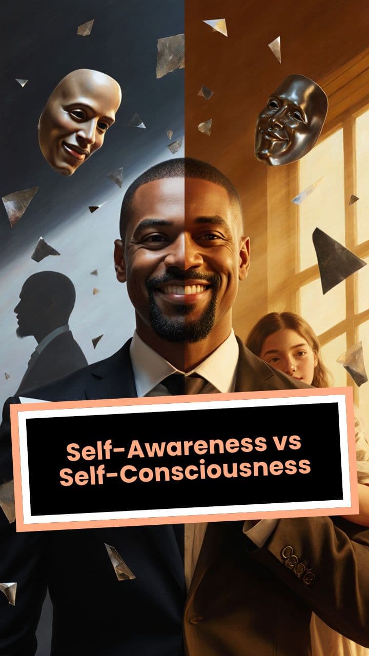Self-Awareness vs Self-Consciousness