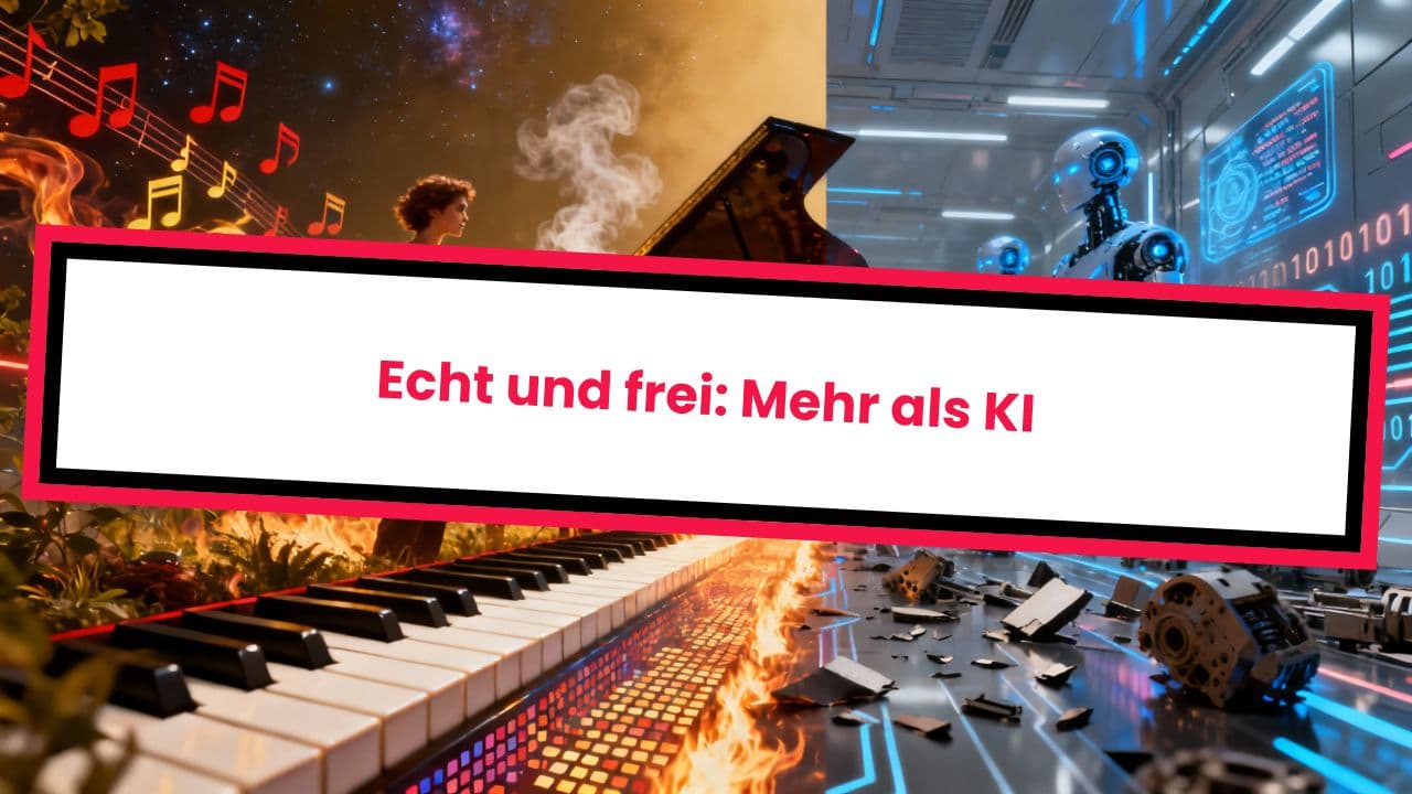 Echt und frei: Mehr als KI
