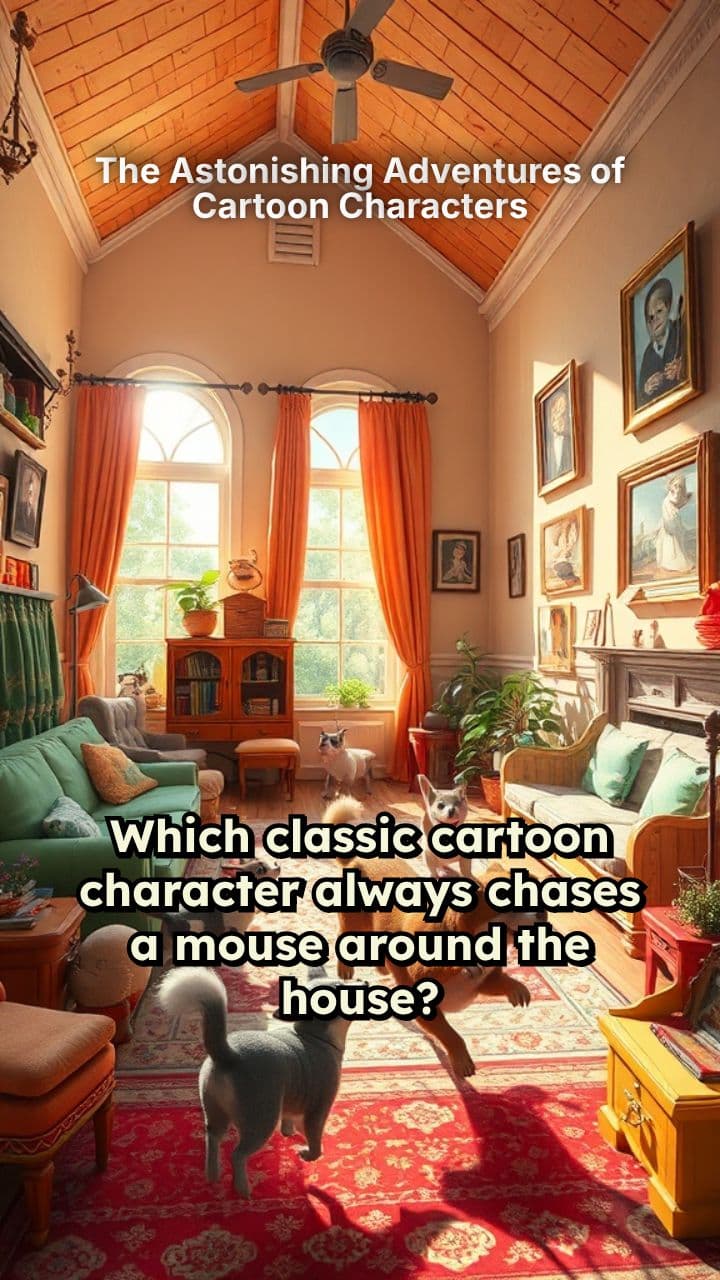 The Astonishing Adventures of Cartoon Characters