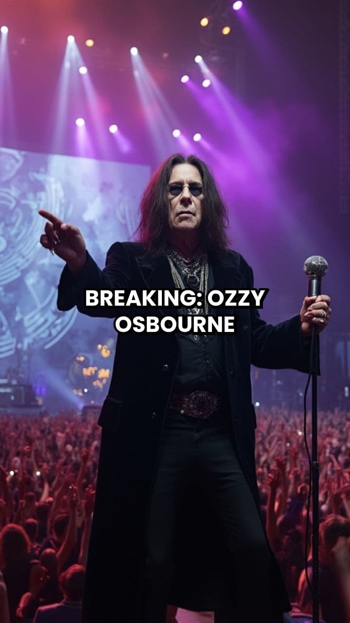 Ozzy Osbourne "murió" en el escenario