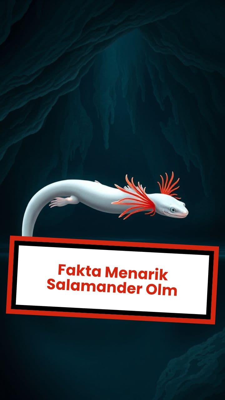 Fakta Menarik Salamander Olm