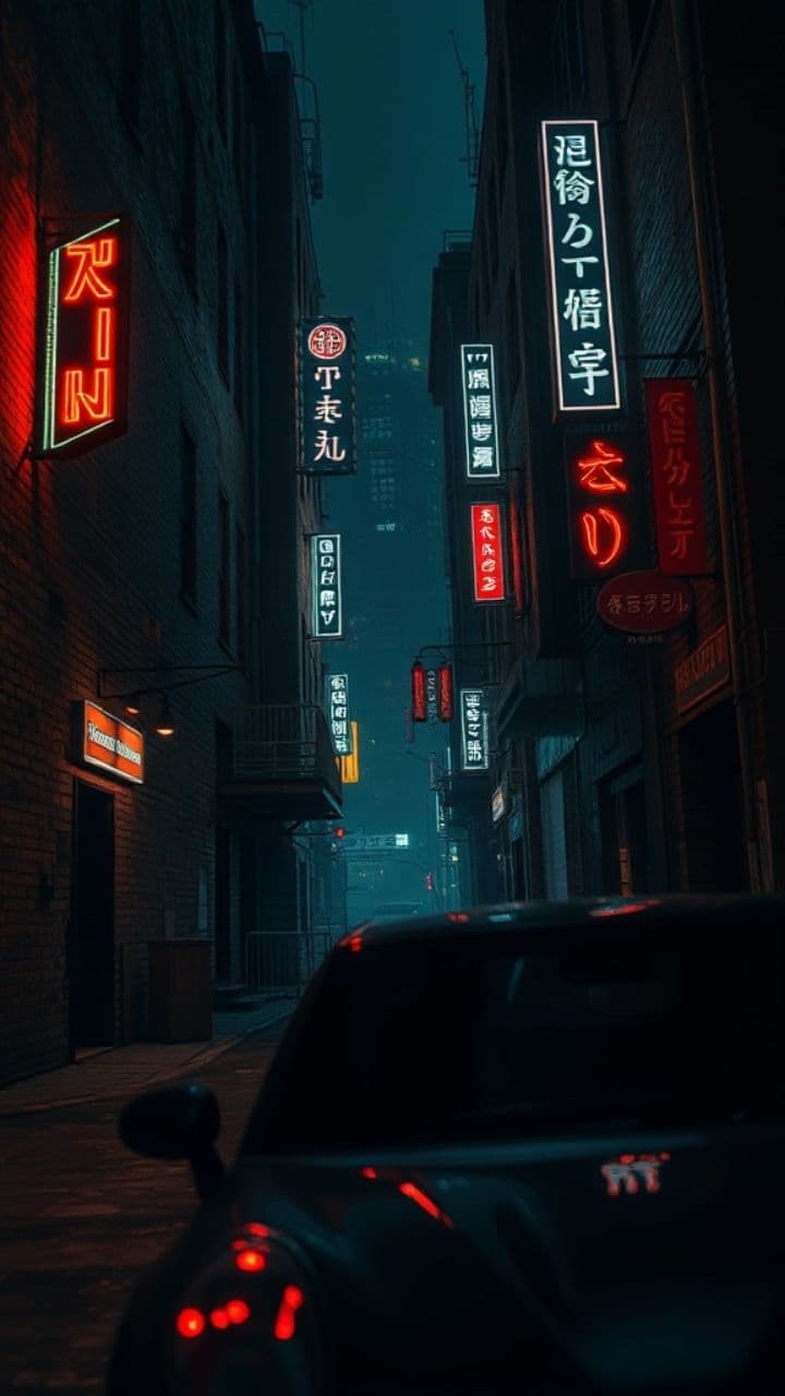 Мой Детройт ночью