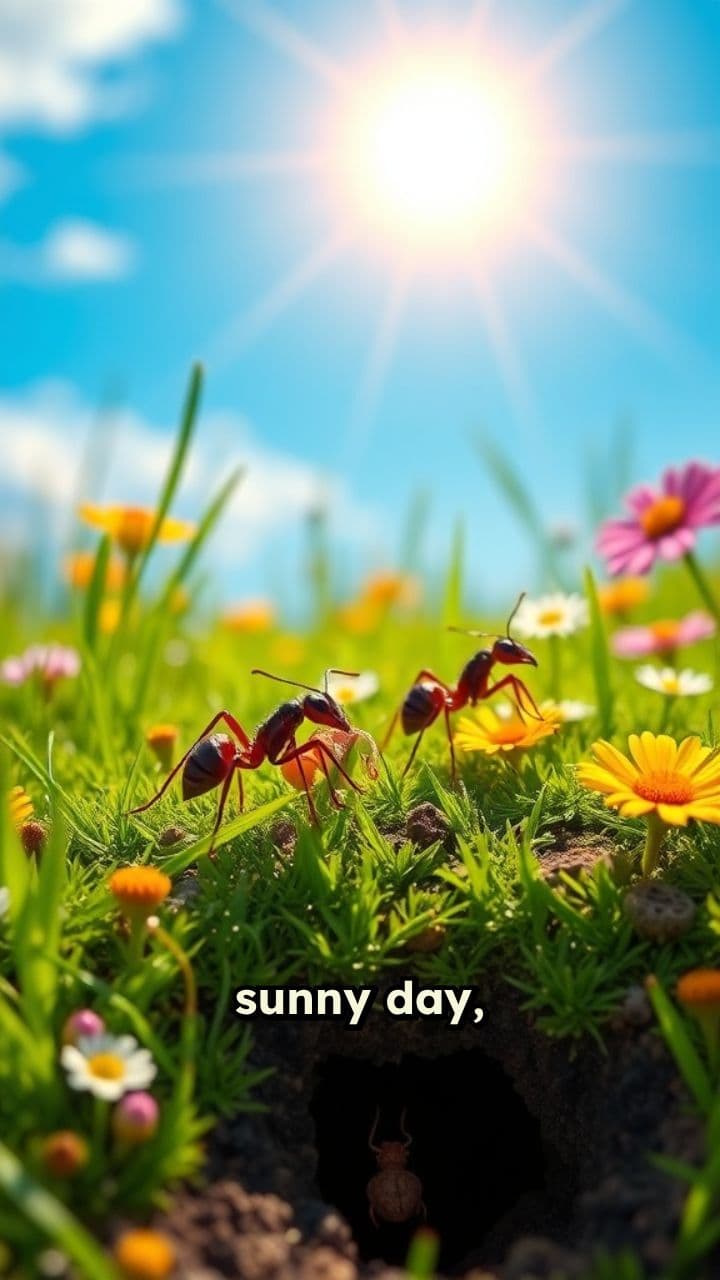 The Ant and the Grasshopper's Lesson