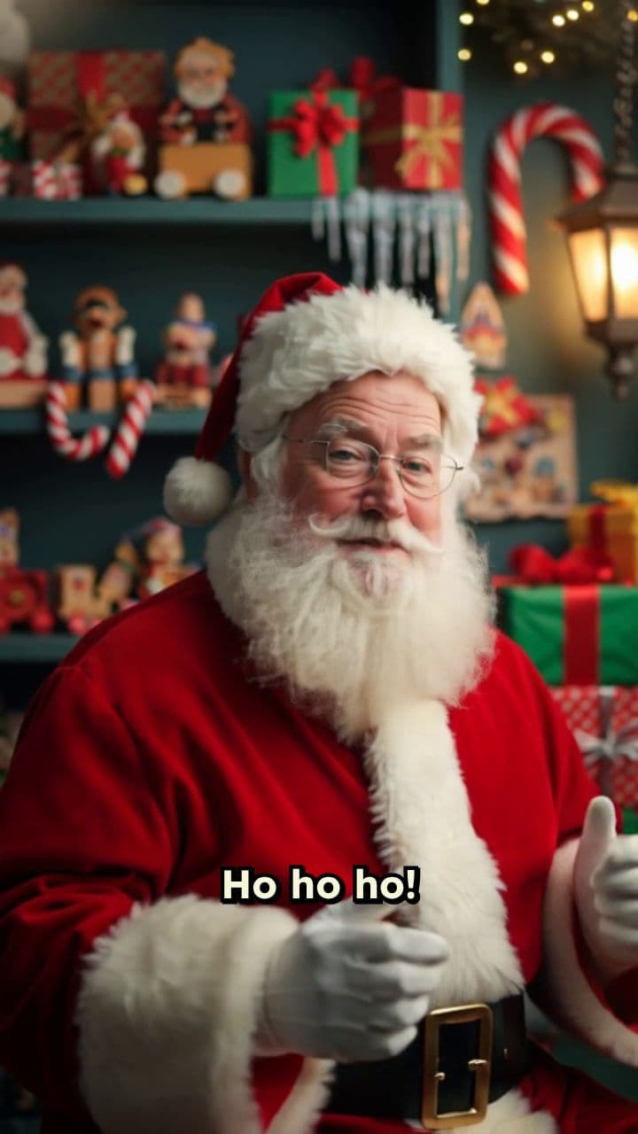 A Magical Christmas Message from Santa