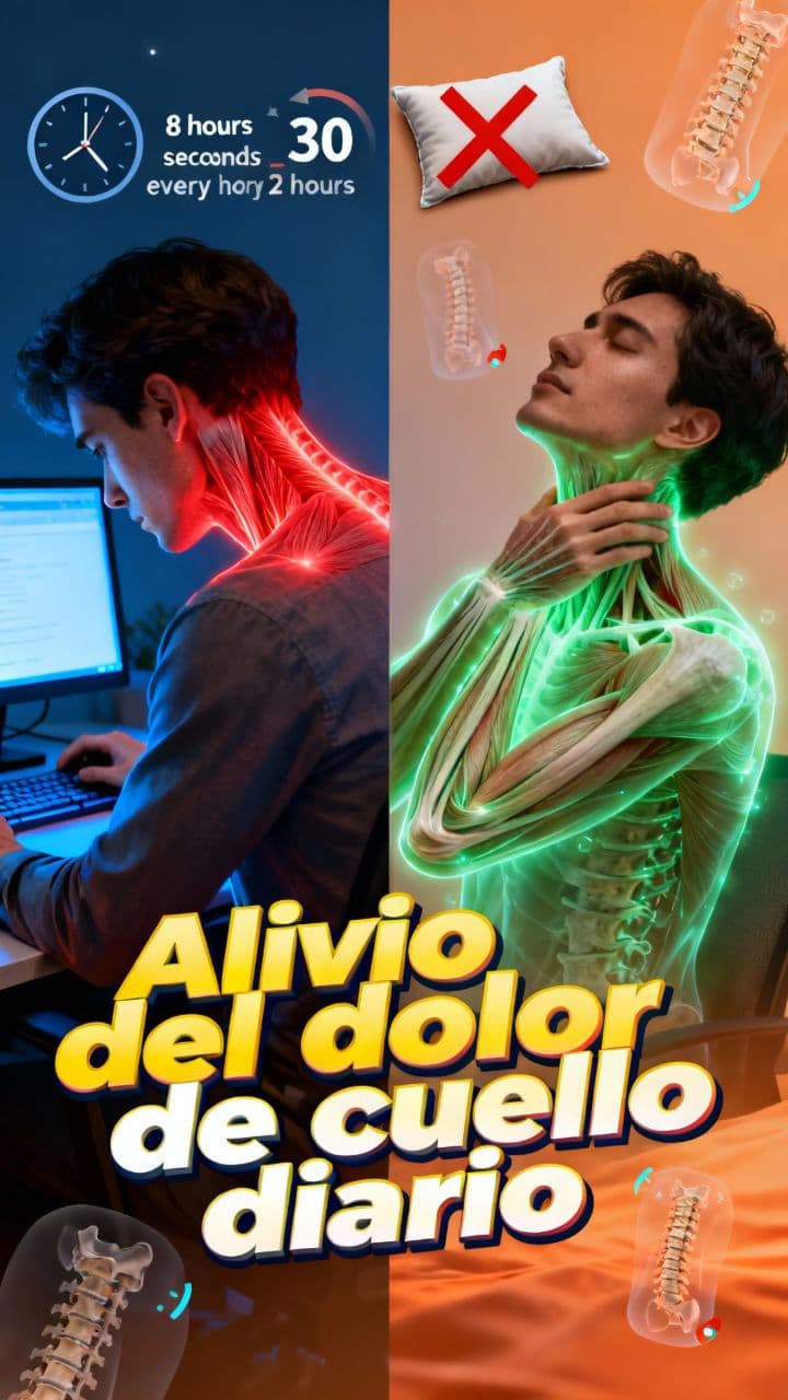 Alivio del dolor de cuello diario