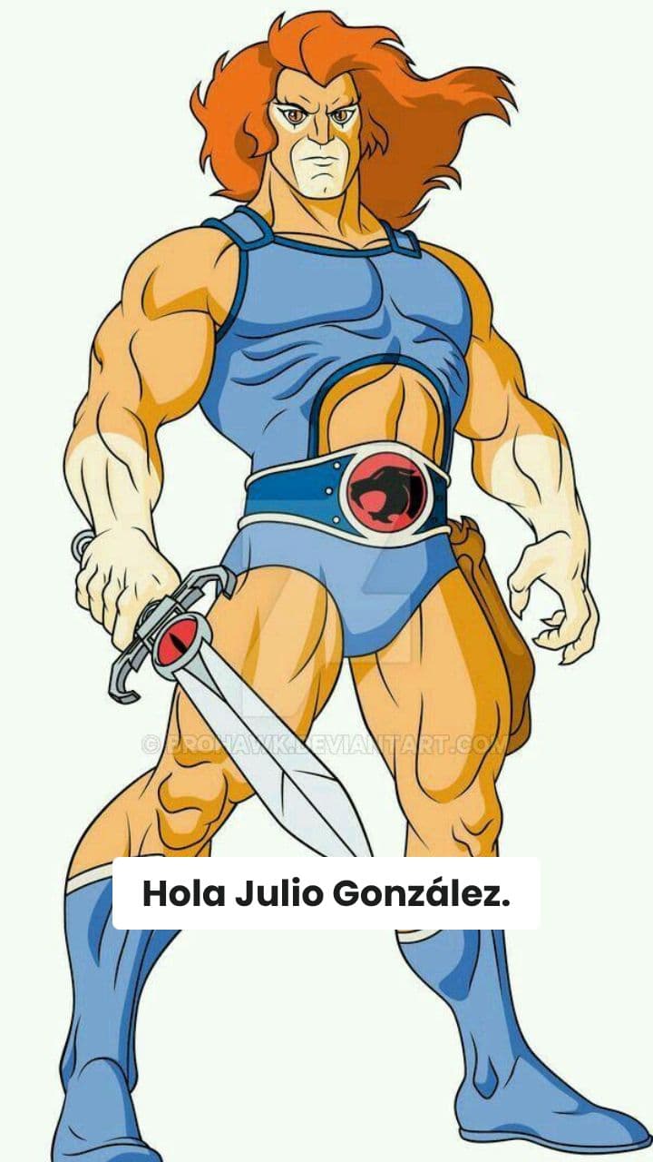 Mensaje de Cumpleaños para Julio González