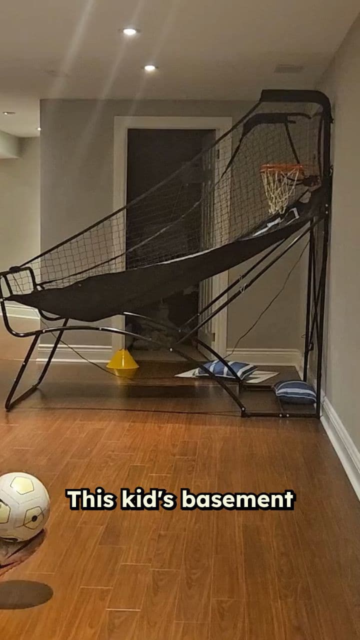 Insane Basement Soccer Training Skills