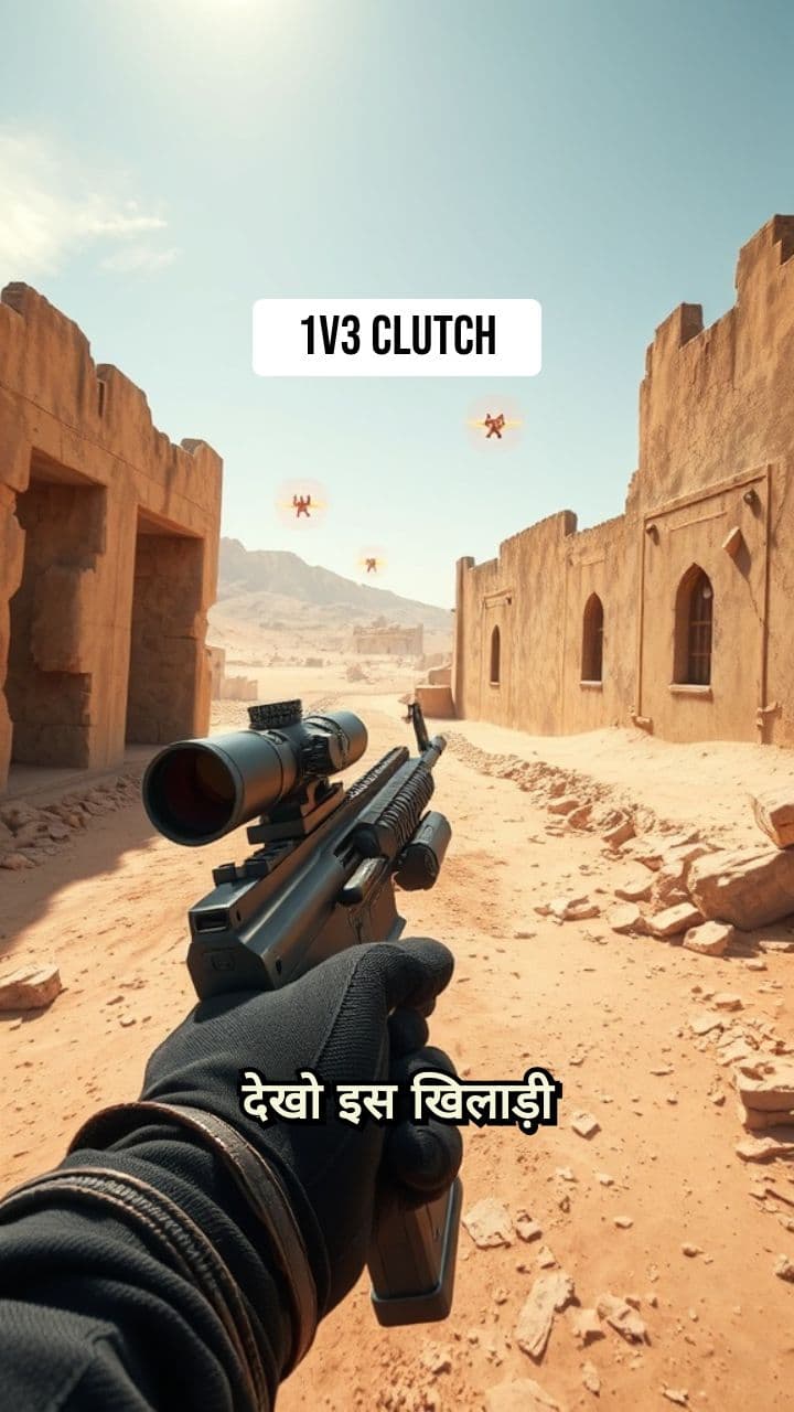 Free Fire 1v3 Clutch | Booyah with Matlbi Song