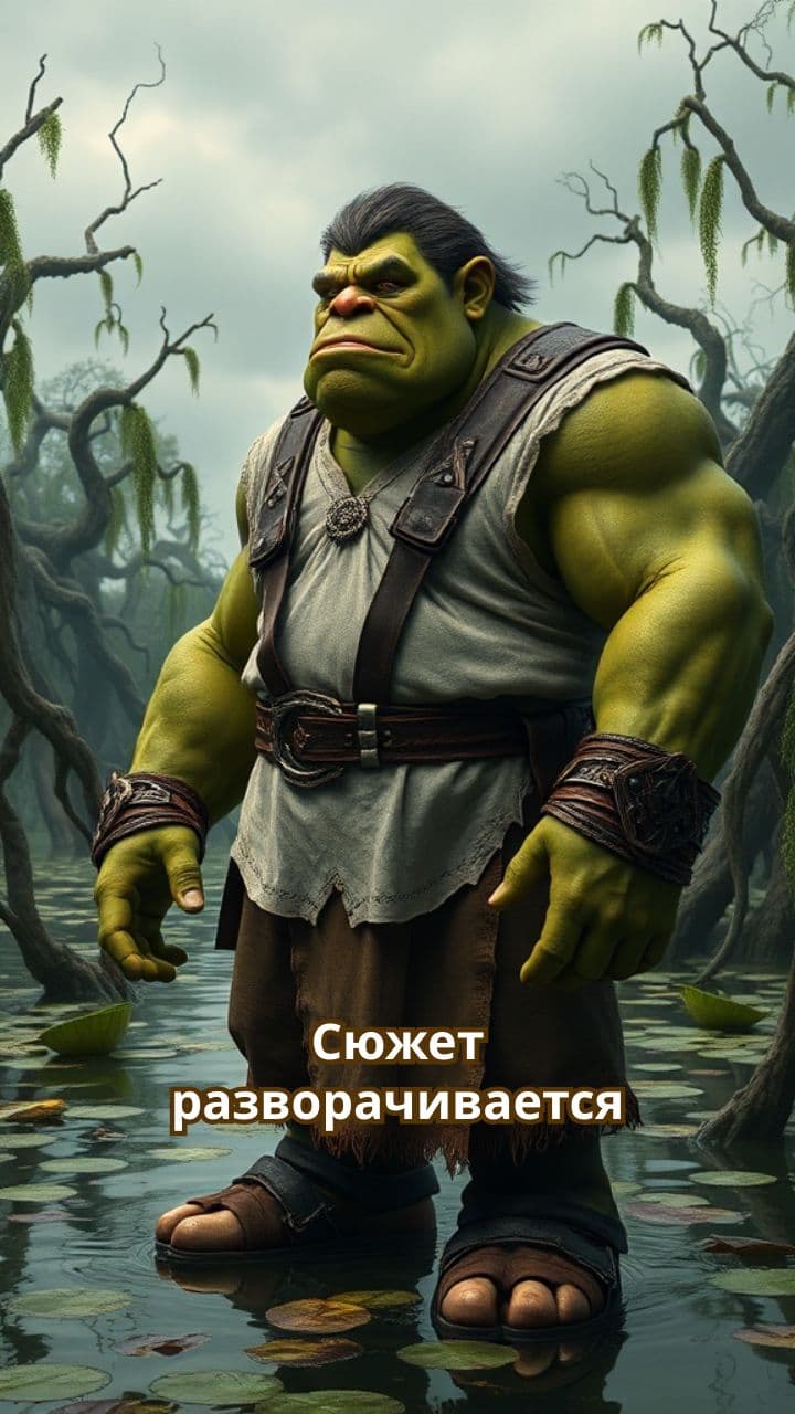 Шрек и потерянное болото