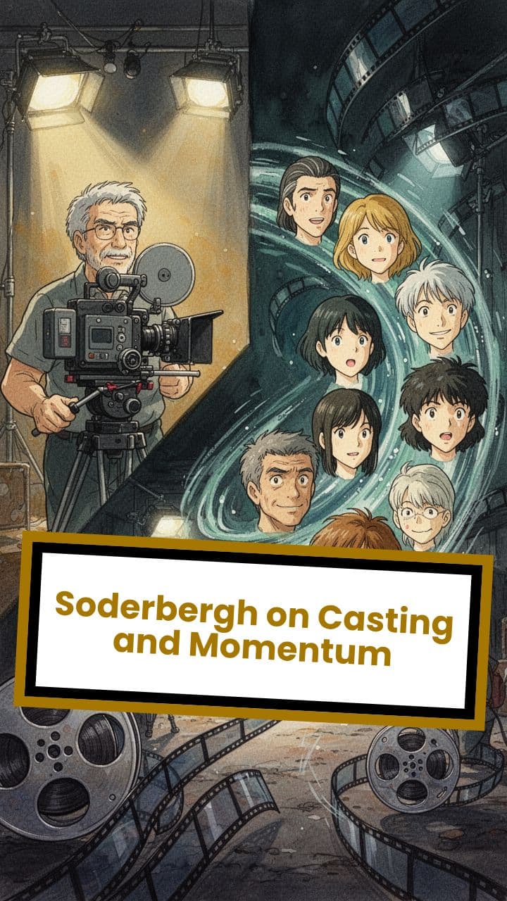 Soderbergh on Casting and Momentum