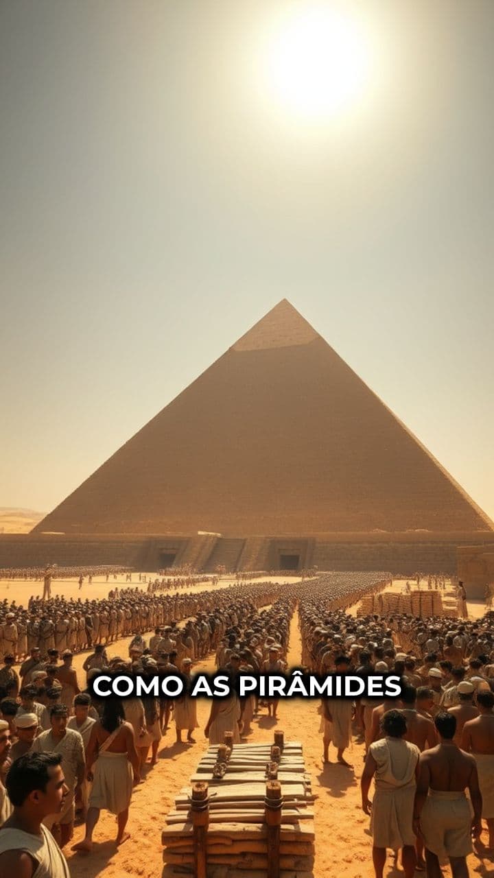 A Construção das Pirâmides do Egito