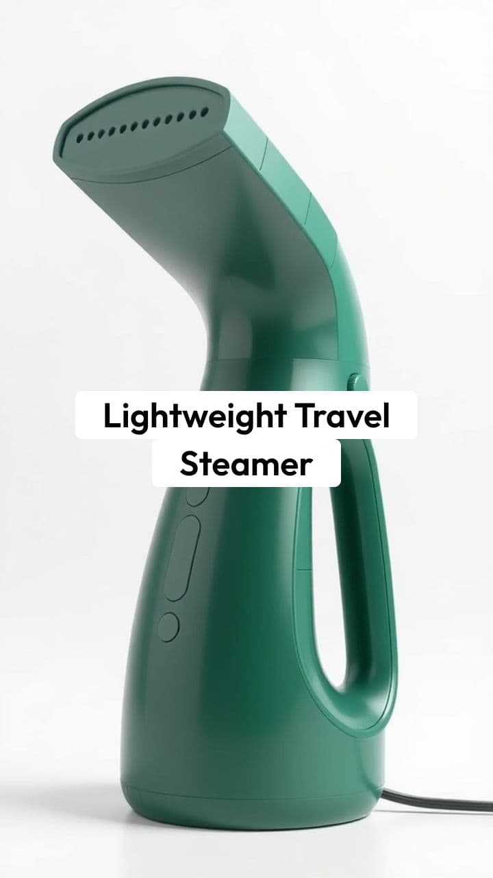 Lightweight Travel Steamer - Product Showcase
