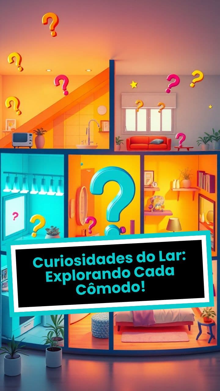 Curiosidades do Lar: Explorando Cada Cômodo!