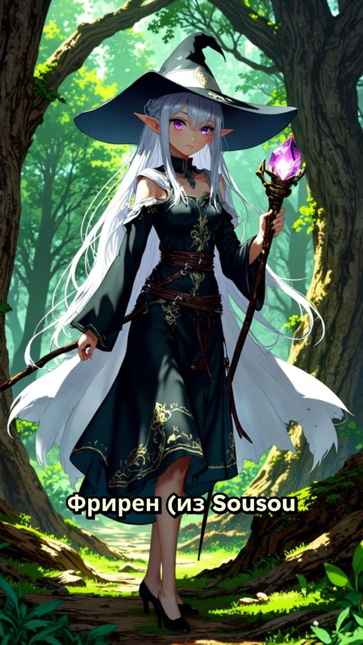 Фрирен в лесу