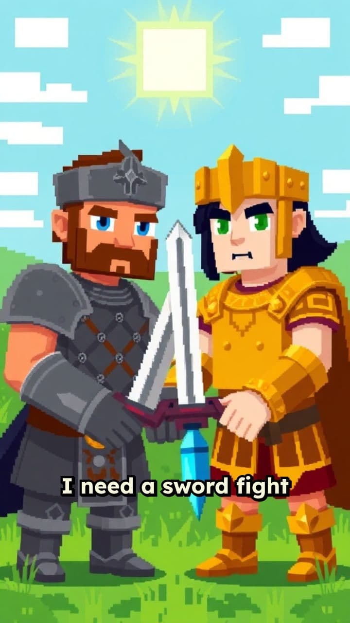 Minecraft Sword Fight
