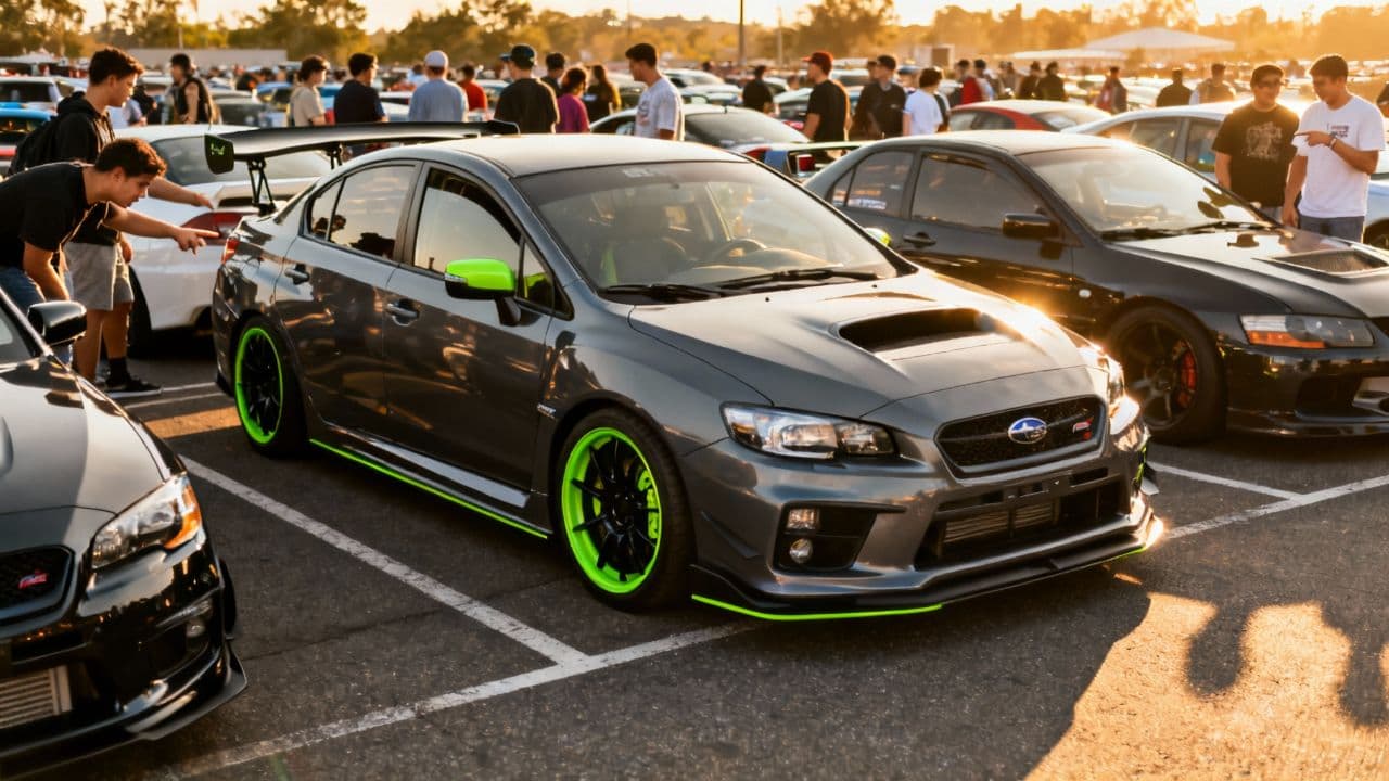 Subie Girl Takes the Spotlight