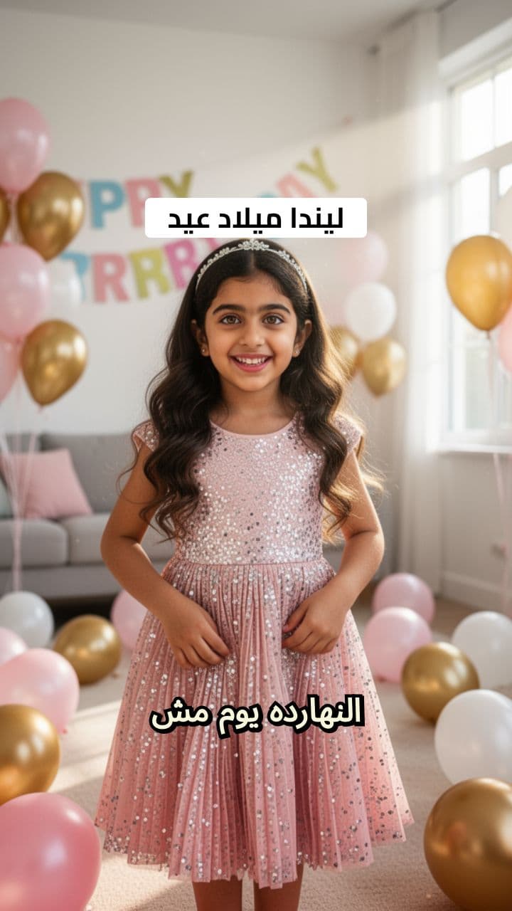 عيد ميلاد ليندا الجميله