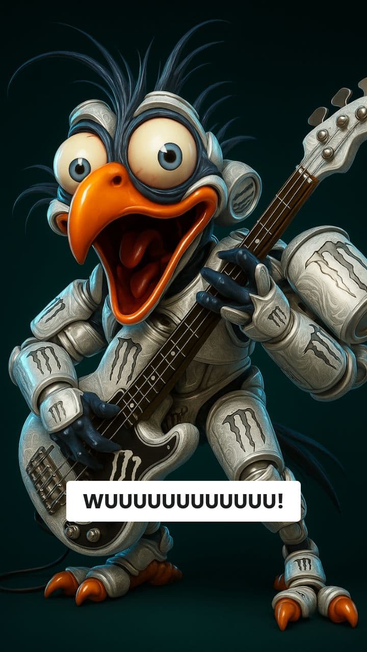 Monsterino Bassista Folle