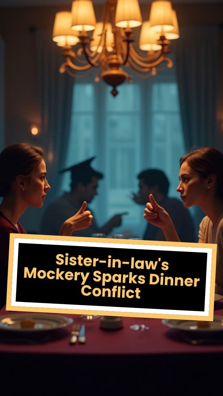 Sister-in-law's Mockery Sparks Dinner Conflict