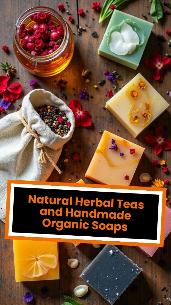 Natural Herbal Teas and Handmade Organic Soaps