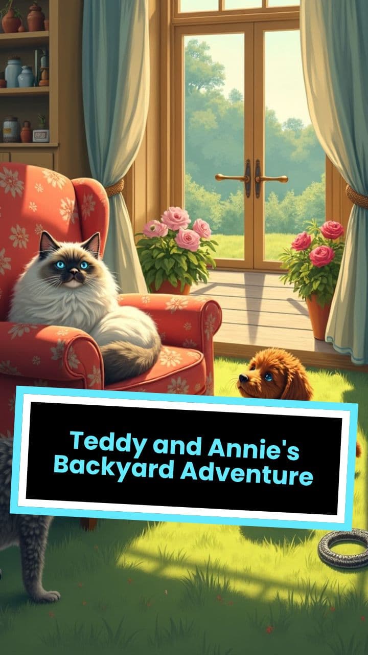 Teddy and Annie's Backyard Adventure