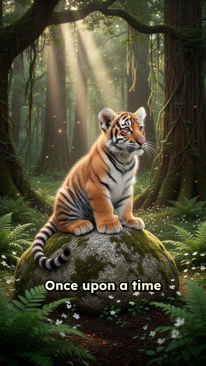 Tiger Cub’s Revenge in the Forest