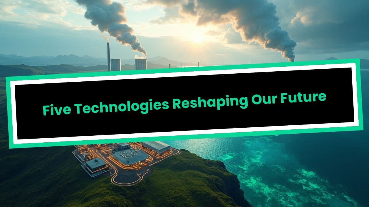 Five Technologies Reshaping Our Future