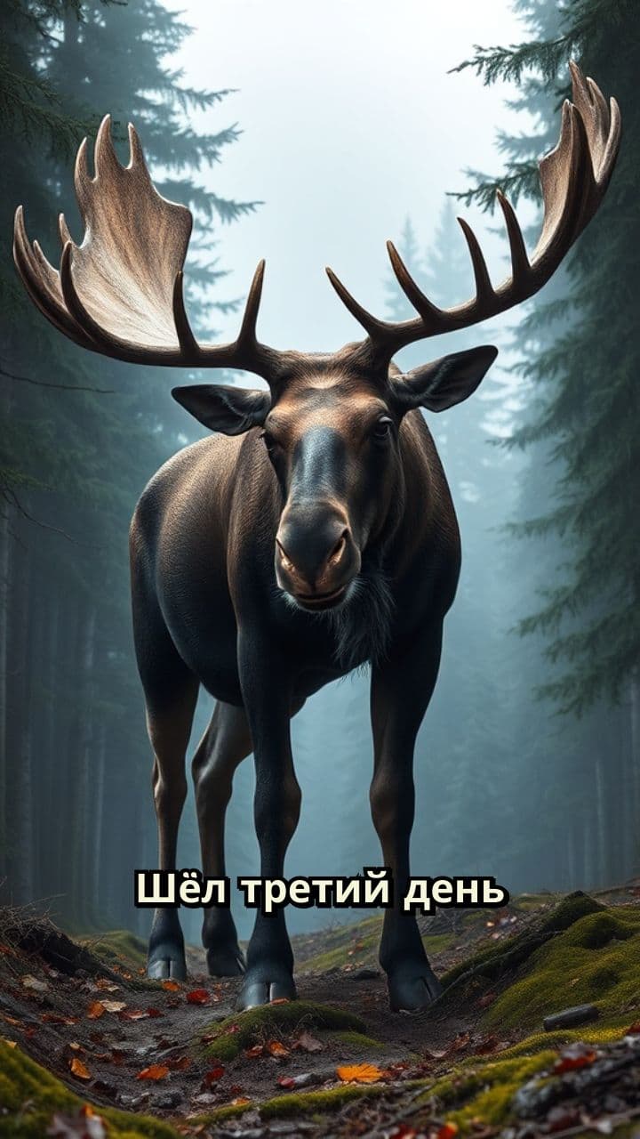 Лось просит о смерти