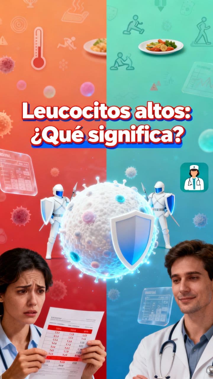 Leucocitos altos: ¿Qué significa?
