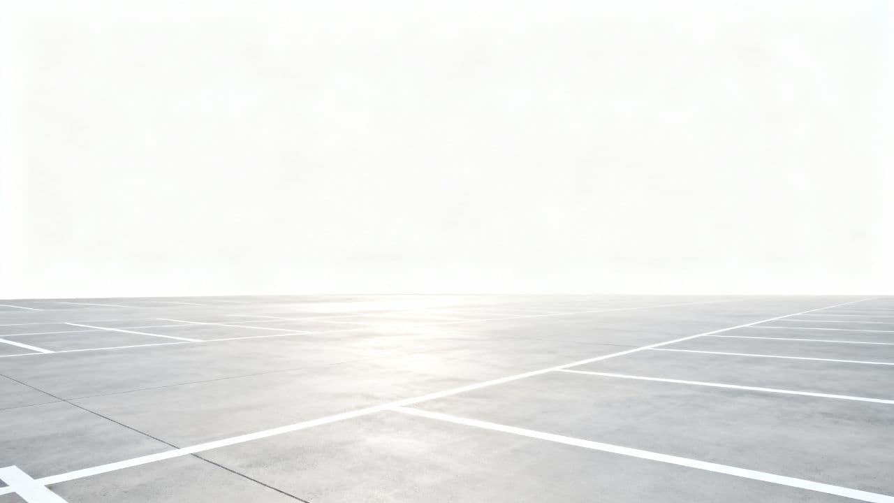 Minimalist Aesthetic in Parking Lots