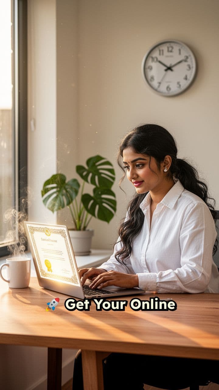 Online Internship Certificate in 24 Hours