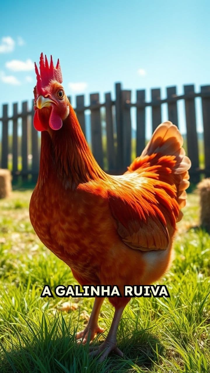 A Galinha Ruiva e Seus Amigos