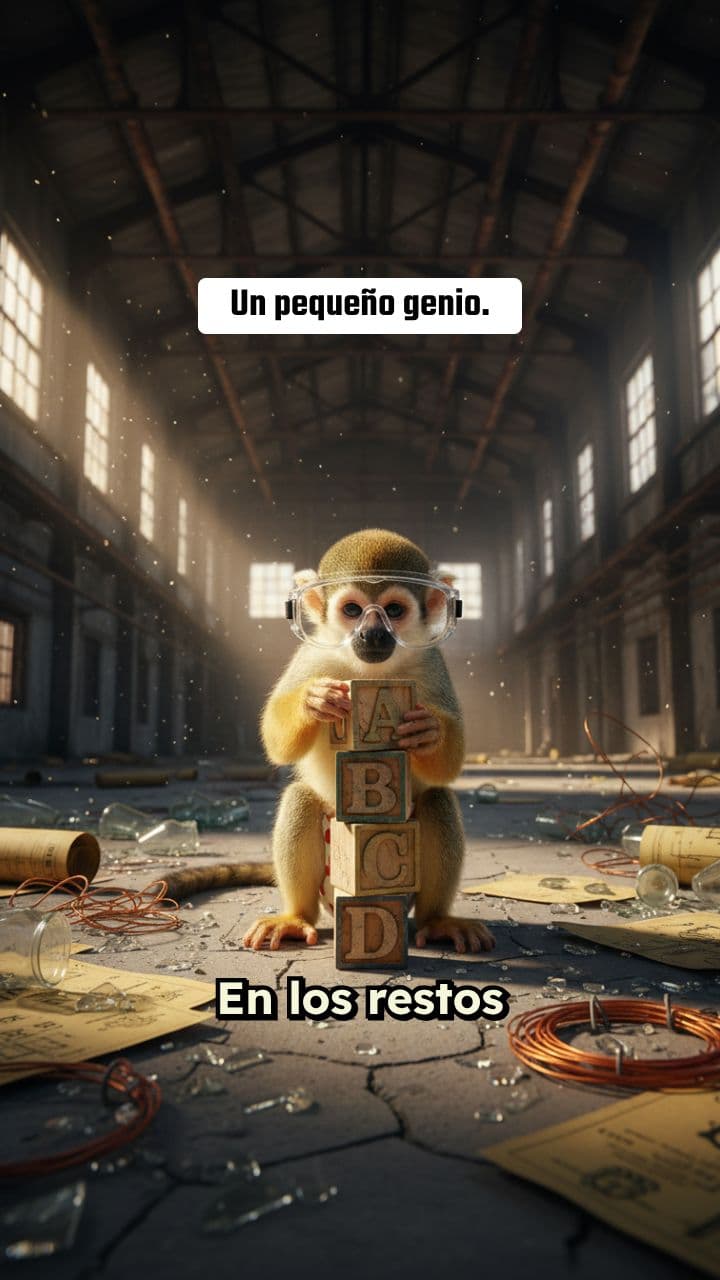 El Tití Ingeniero y su Mecha de Lavadoras