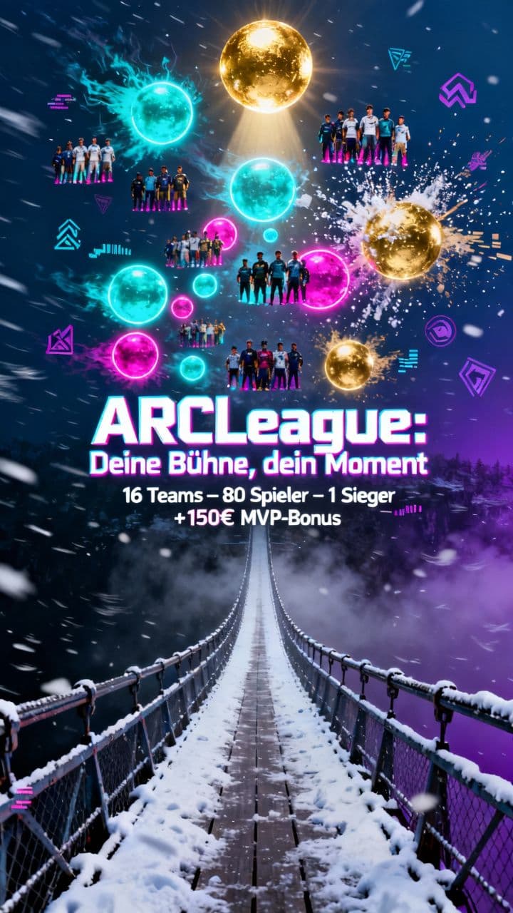 ARCLeague: Deine Bühne, dein Moment