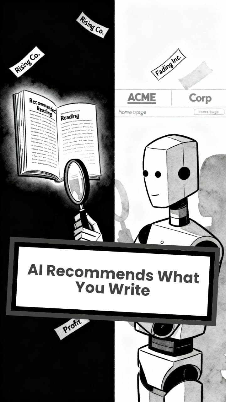 AI Recommends What You Write