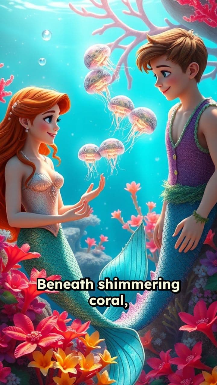 The Merfolk Family of Aquamarine Bay