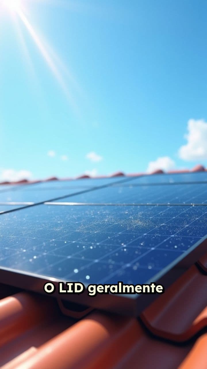 Perda de Potência Inicial em Painéis Solares