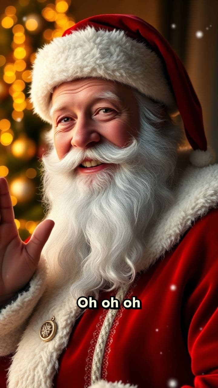 Hyper-realistic Santa Claus Greeting