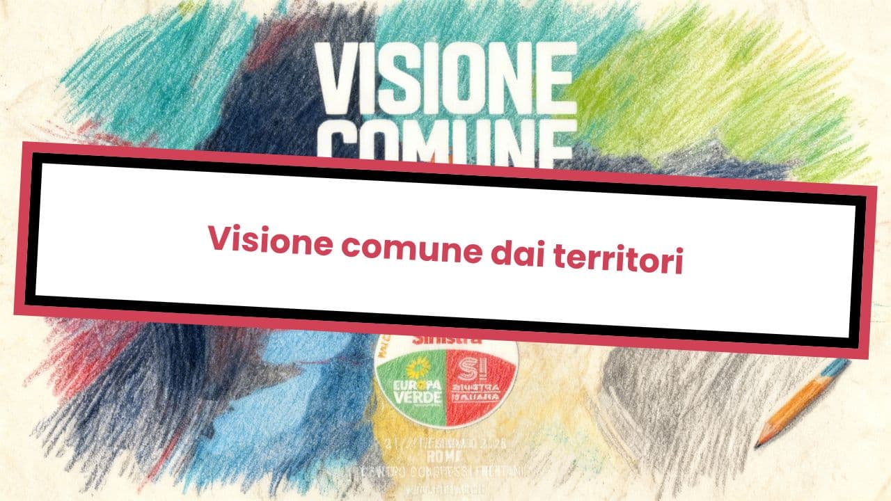 Visione comune dai territori