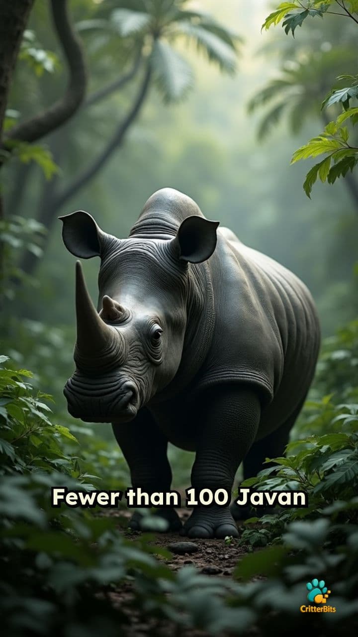 Javan Rhinos: Earth's Rarest Mammals