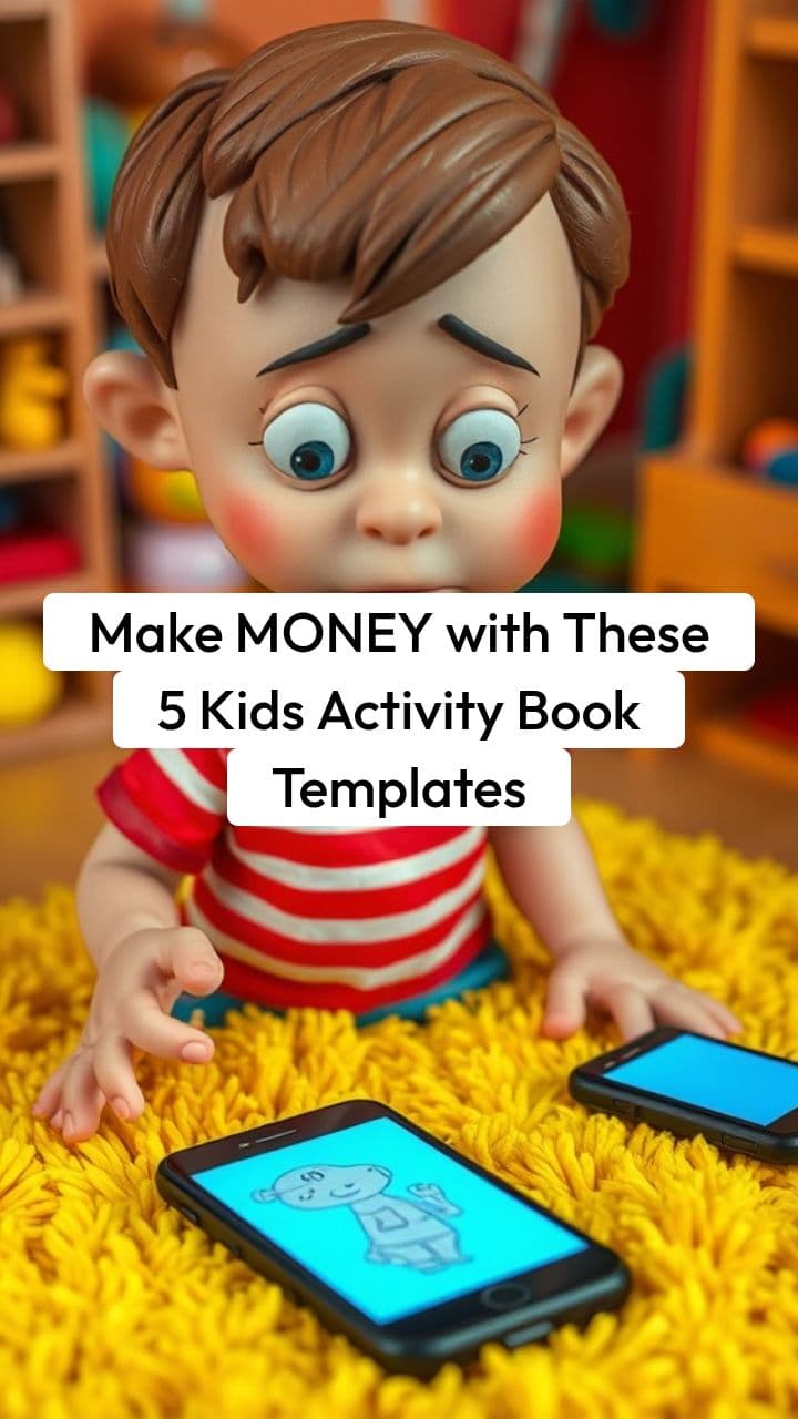 Make Money with Kids Activity Book Templates
