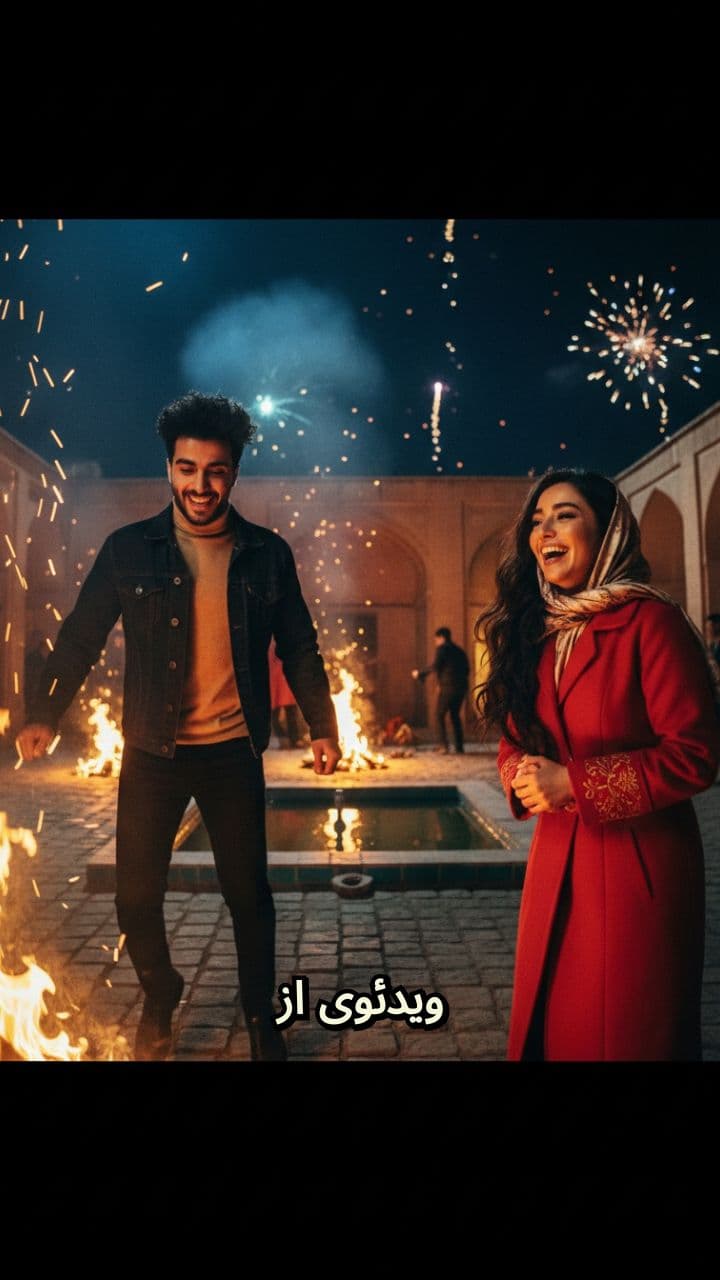 ویدئوی چهارشنبه‌سوری