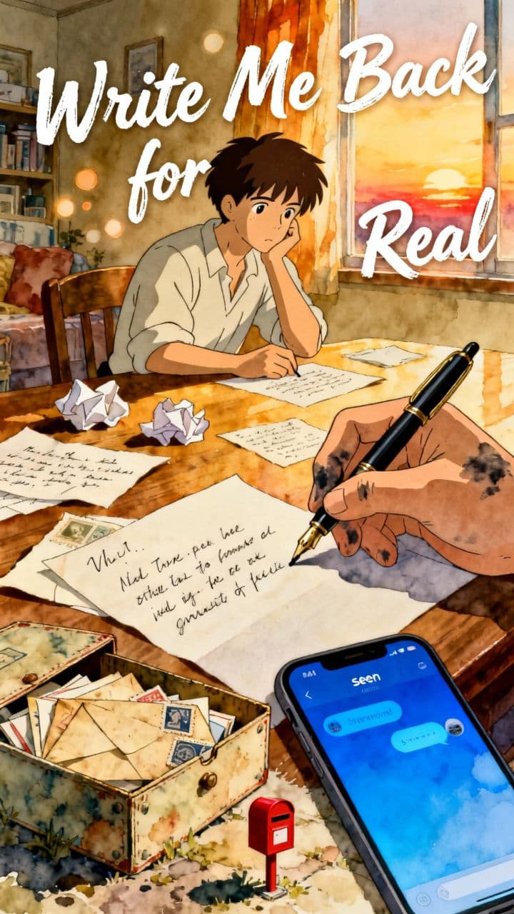 Write me back for real