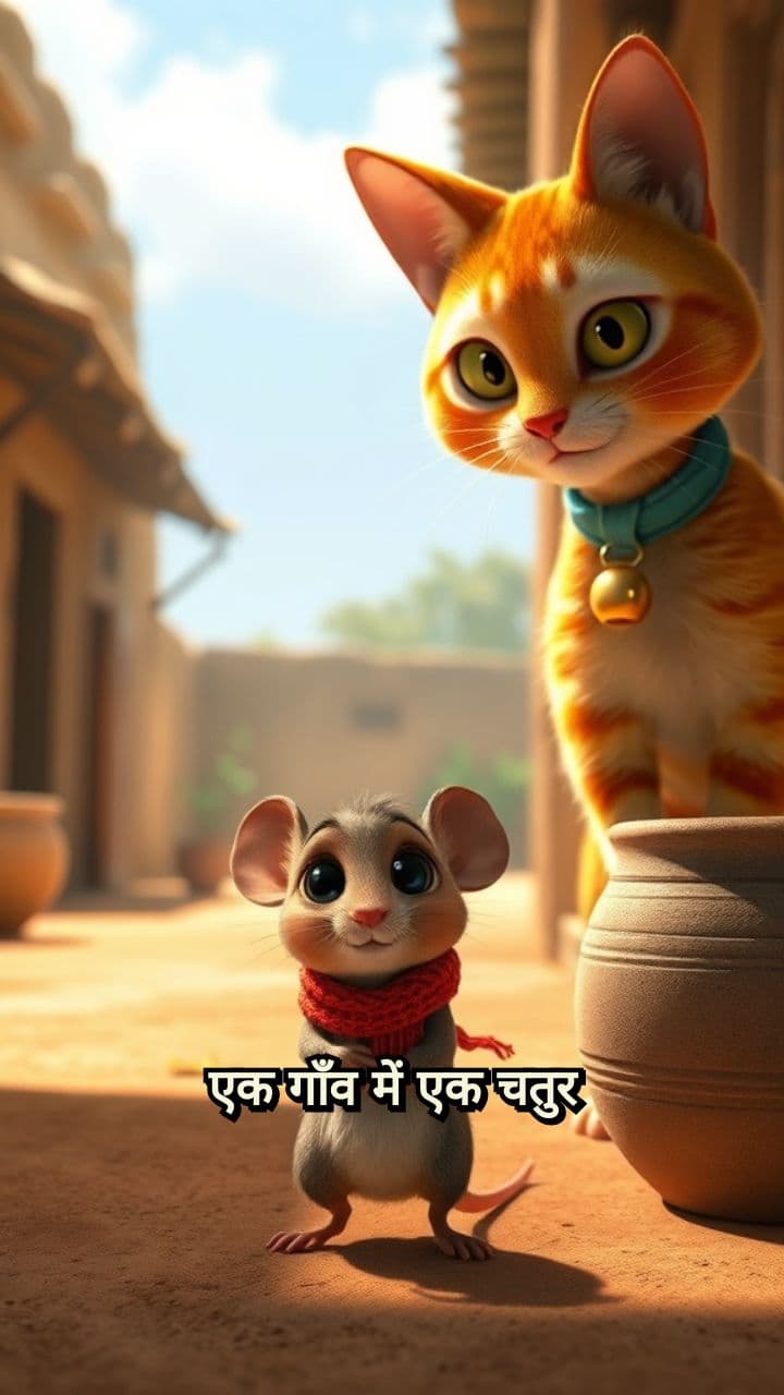 The Clever Mouse and the Cunning Cat