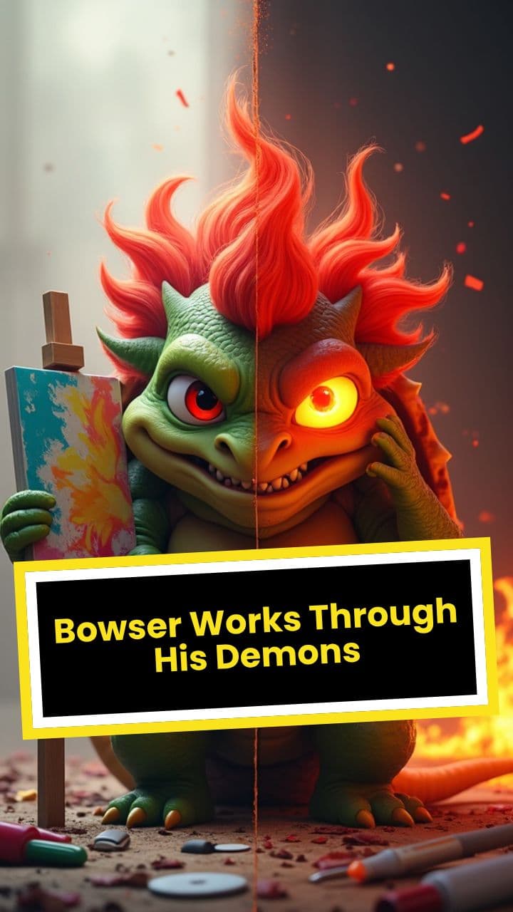 Bowser Works Through His Demons