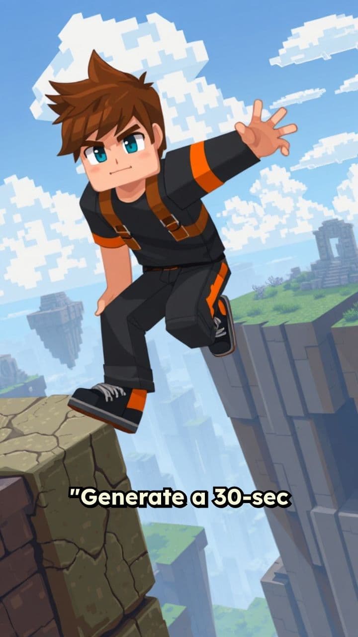 Epic Minecraft Parkour Adventure