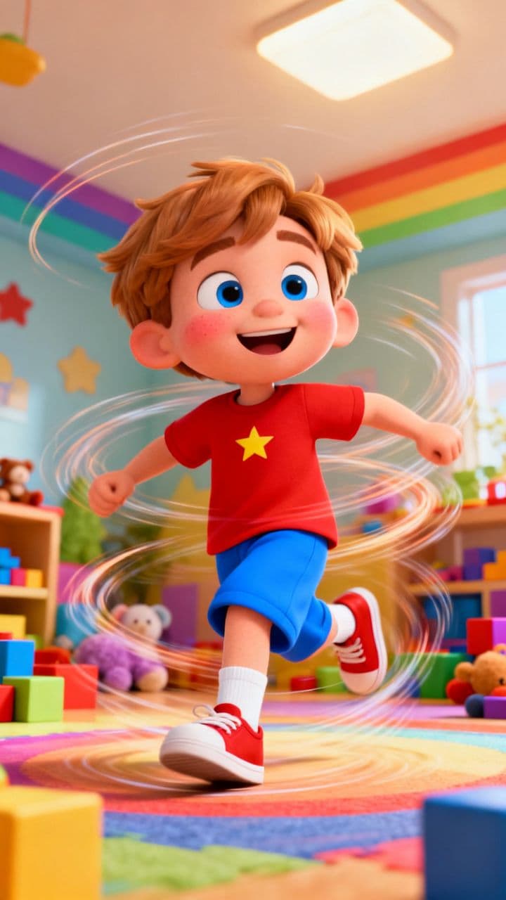 Joyful Dance of Happiness