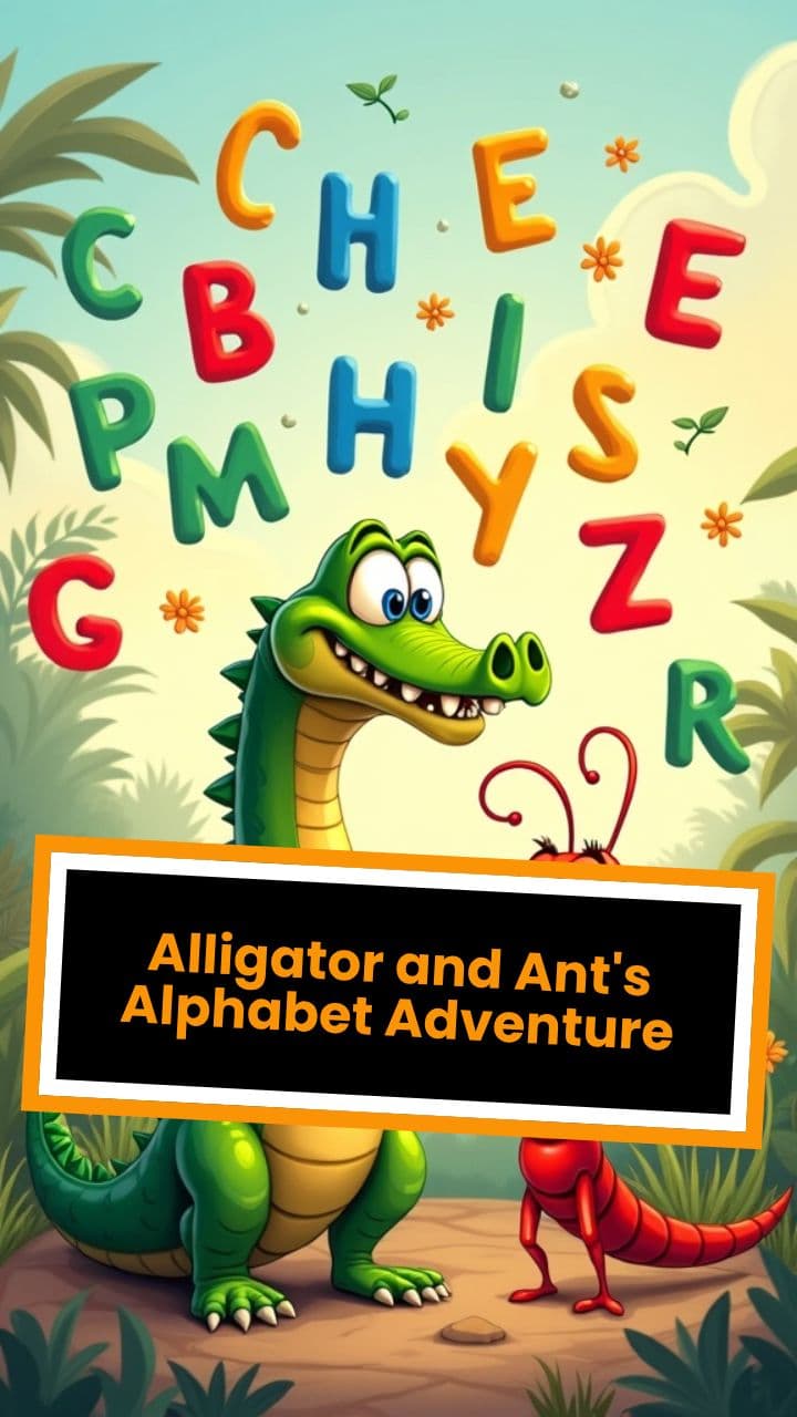 Alligator and Ant's Alphabet Adventure