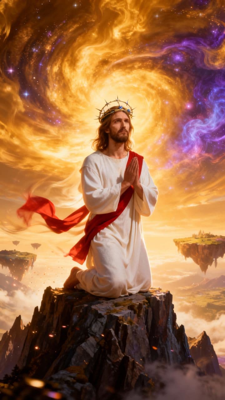 Sacred Devotion on the Celestial Peak